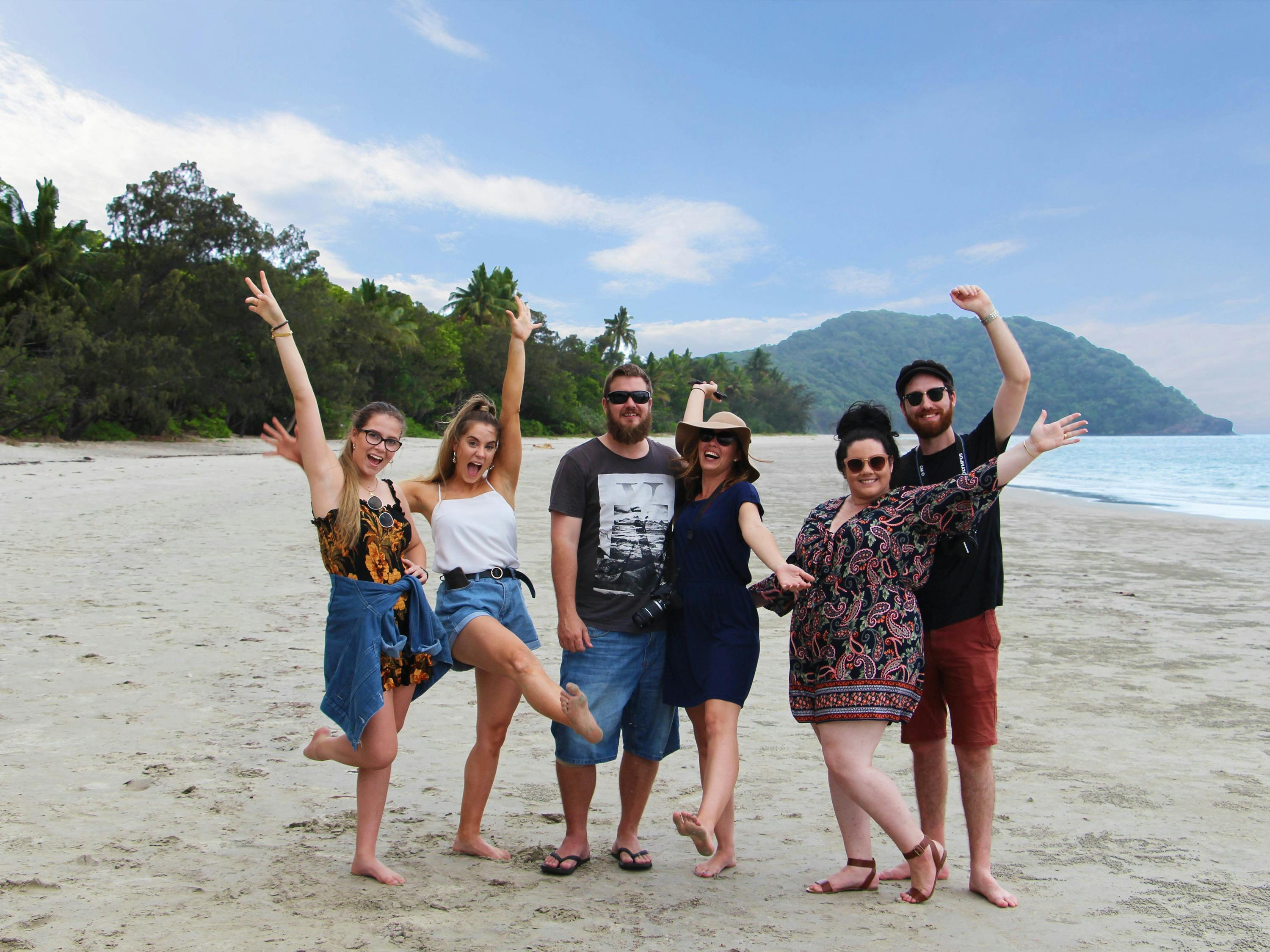 Cape Tribulation Beach with jungle tours and trekking