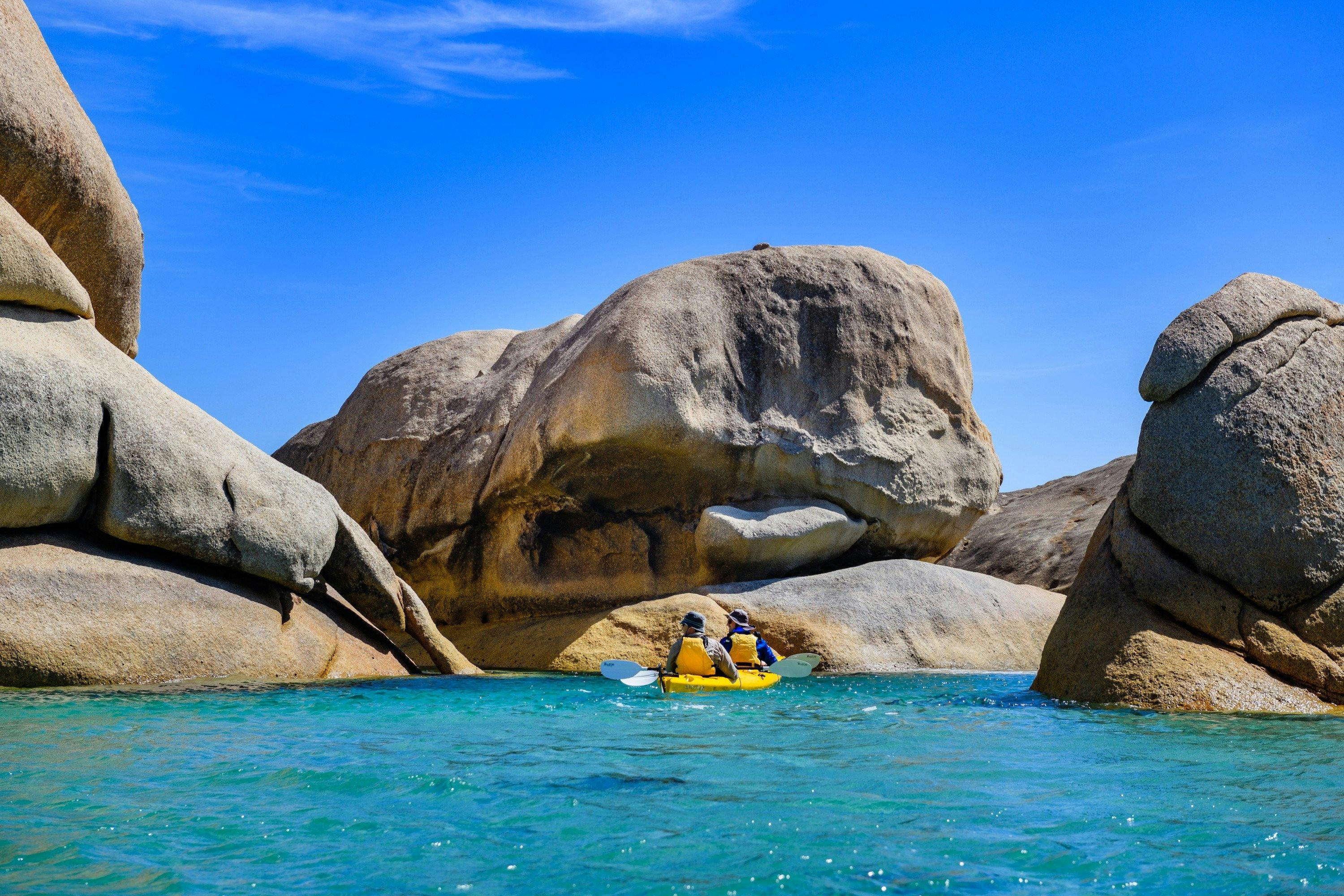 Kayaking Flinders Island