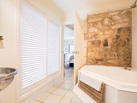 Relax in the spa bath