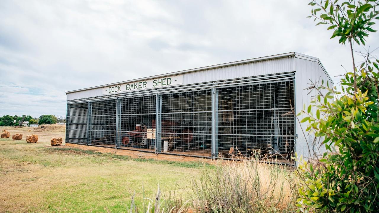 Dick Baker Shed & Old Machinery Display