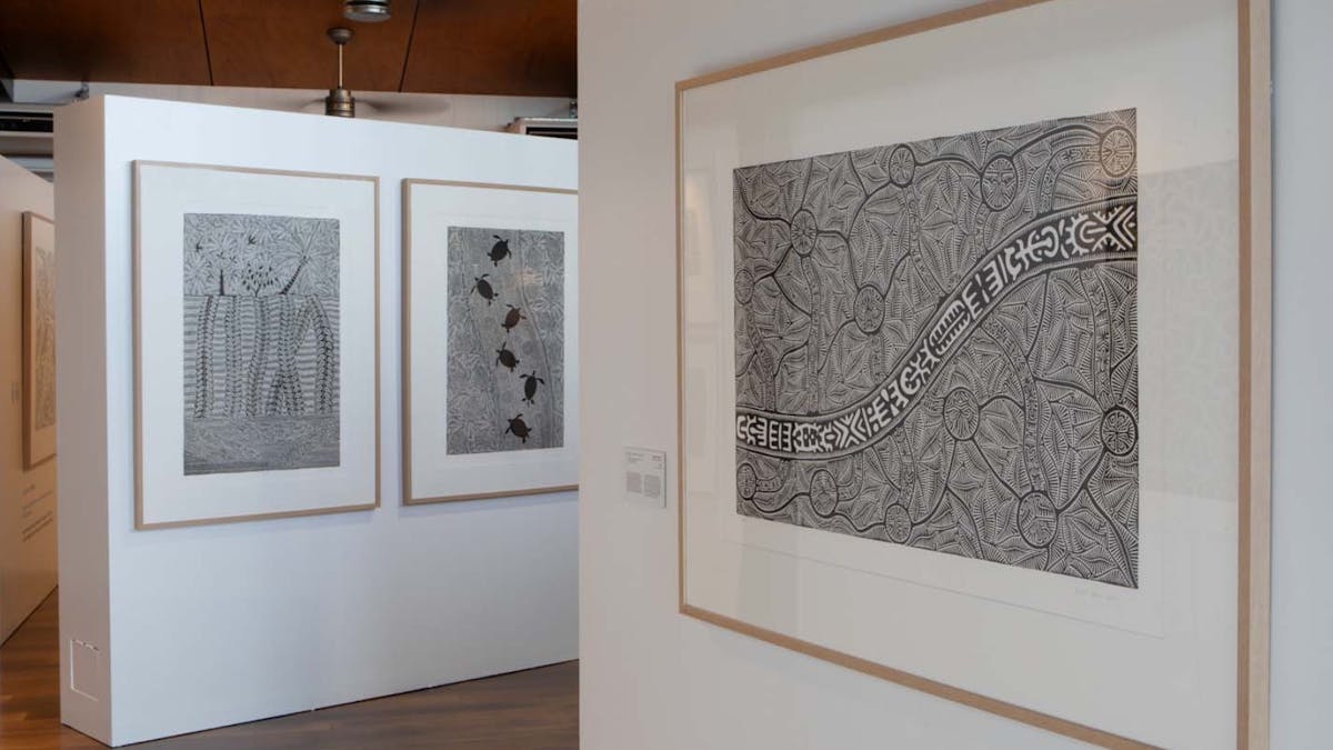 Gallery Display at Gab Titui Cultural Centre
