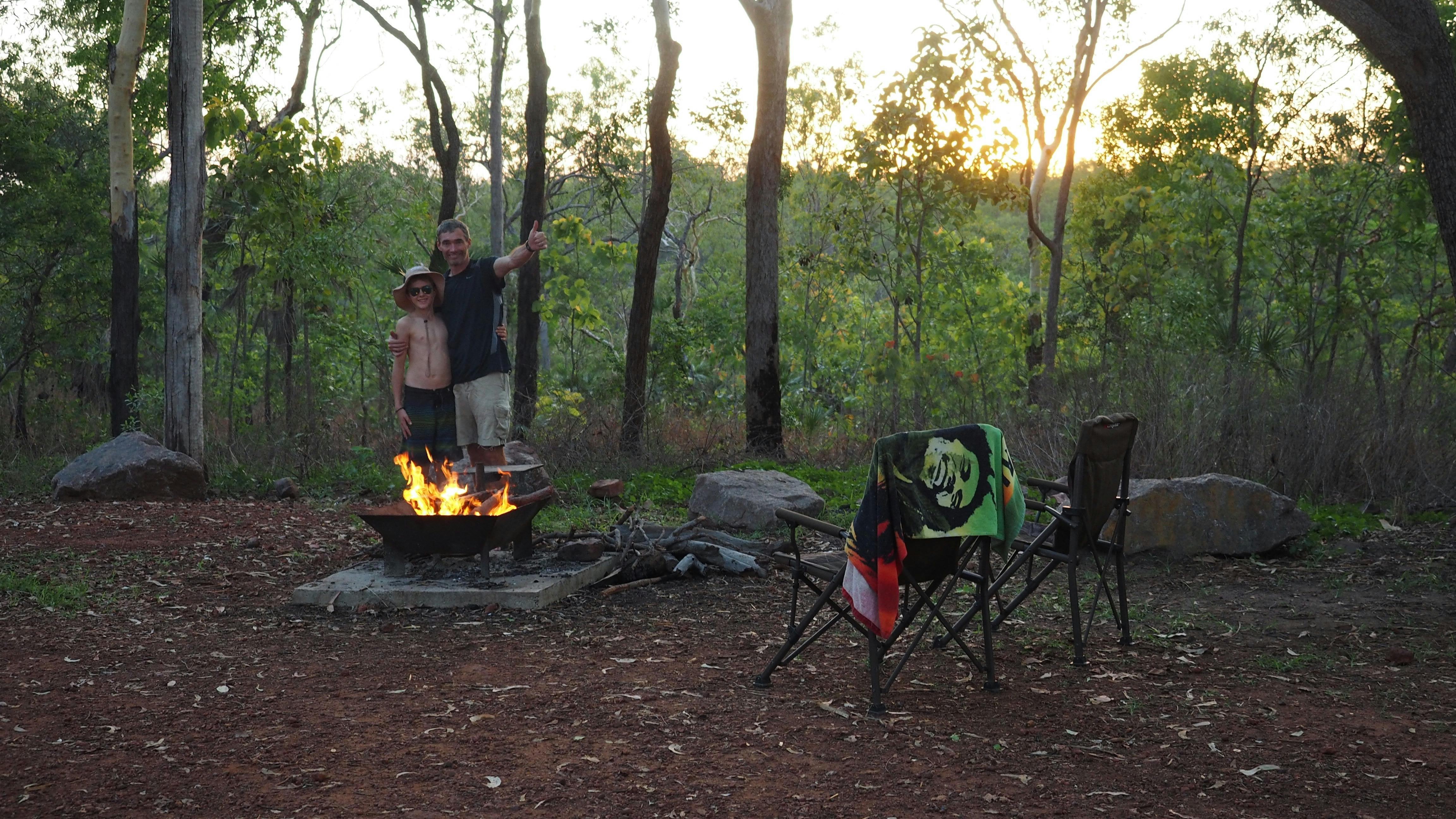 Camping with Charter North tours at Kakadu National Park