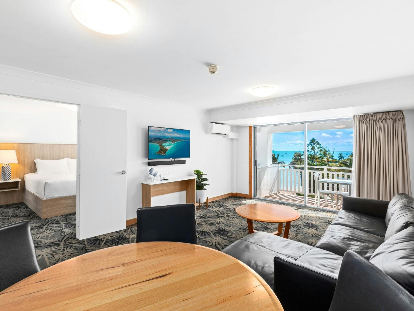 Ocean Side Suite offers a touch of luxury with stunning views and room to unwind