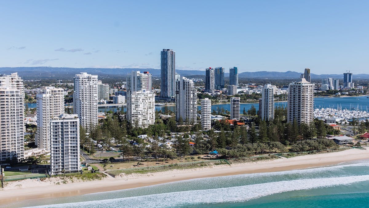 Main Beach aerial
