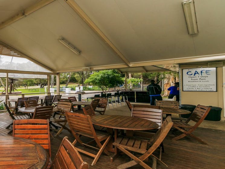 Reflections Holiday Parks Boambee Creek Reserve Cafe