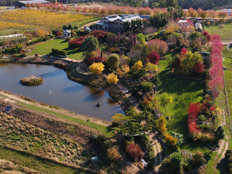 Aerial from east