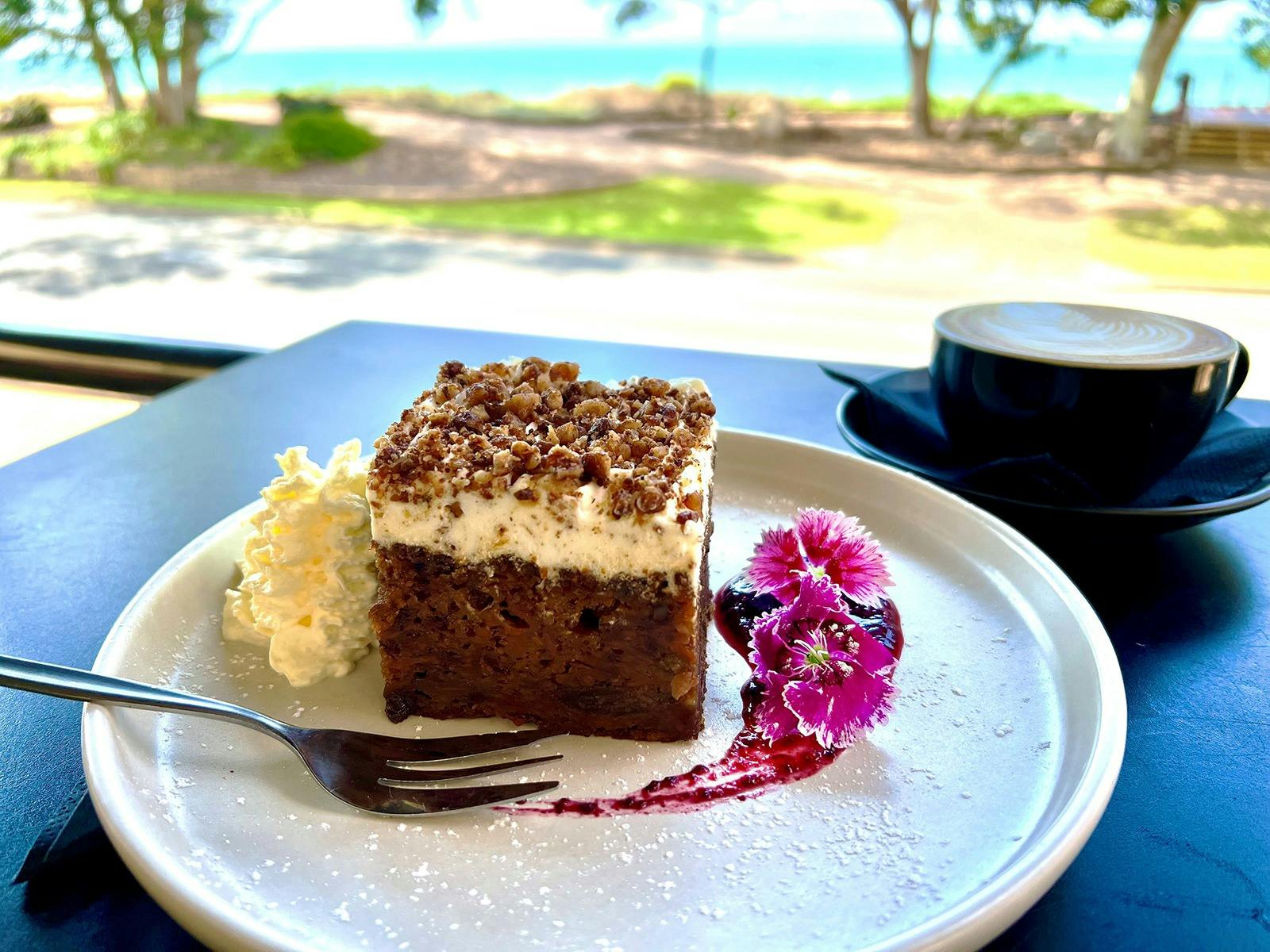 Coffee and a home made cake is always a good idea!
