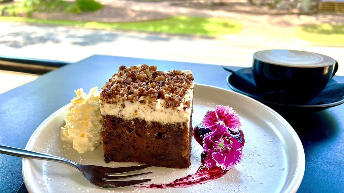 Coffee and a home made cake is always a good idea!