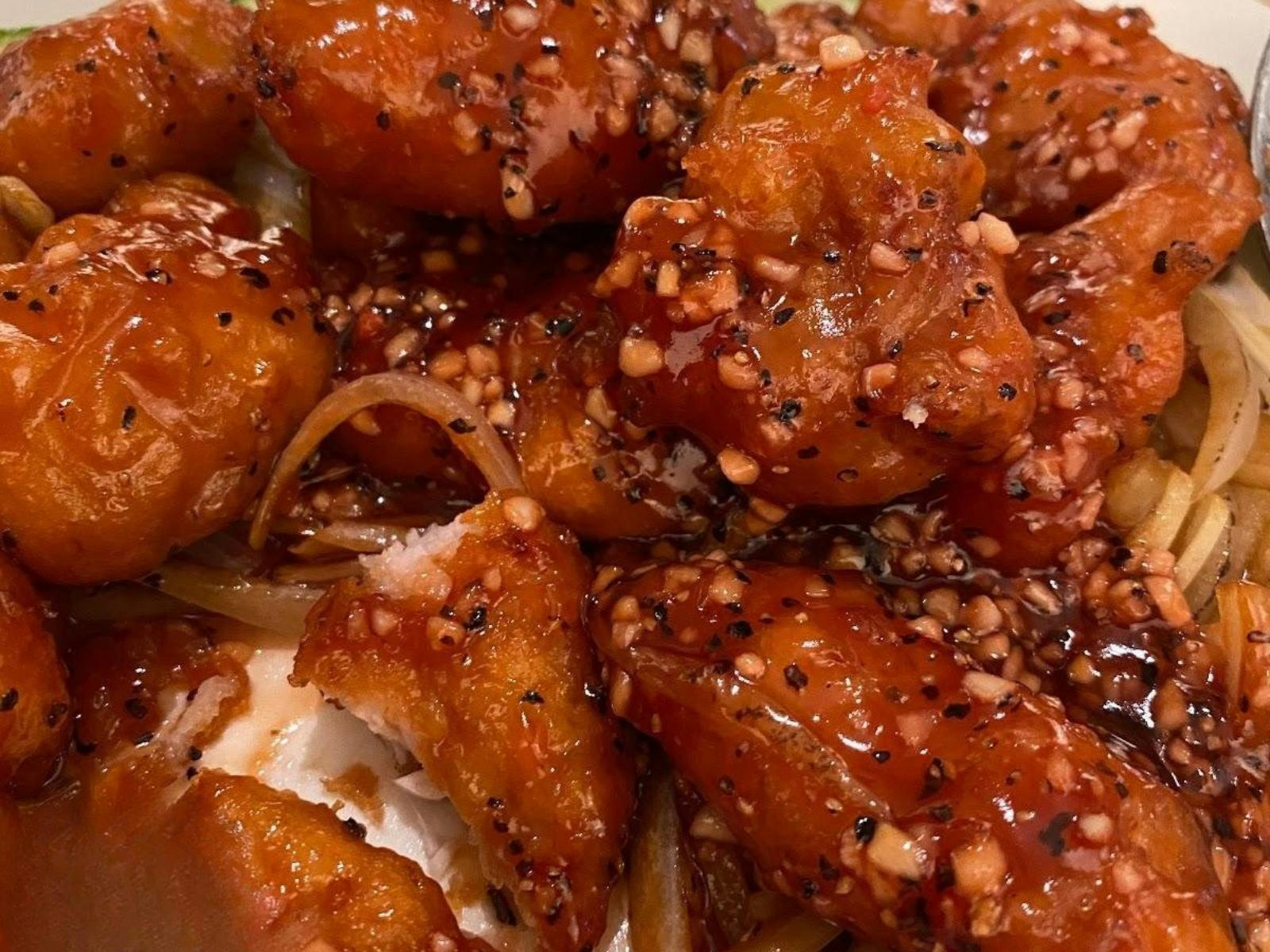 Succulent chinese meal