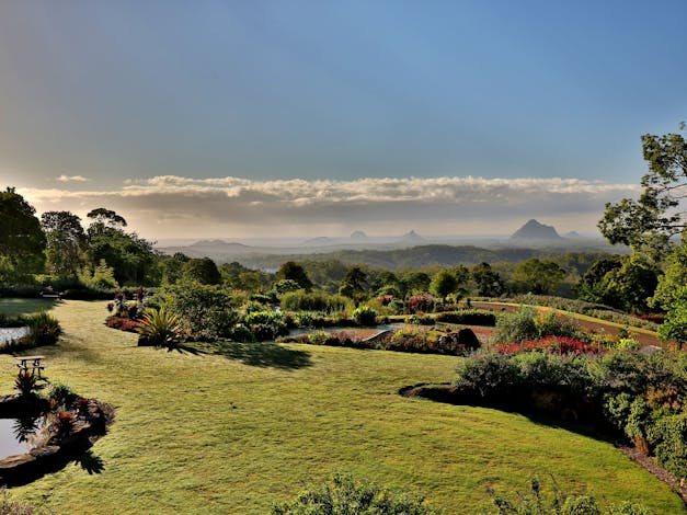 Glass House Mountains to Sunshine Coast Shores