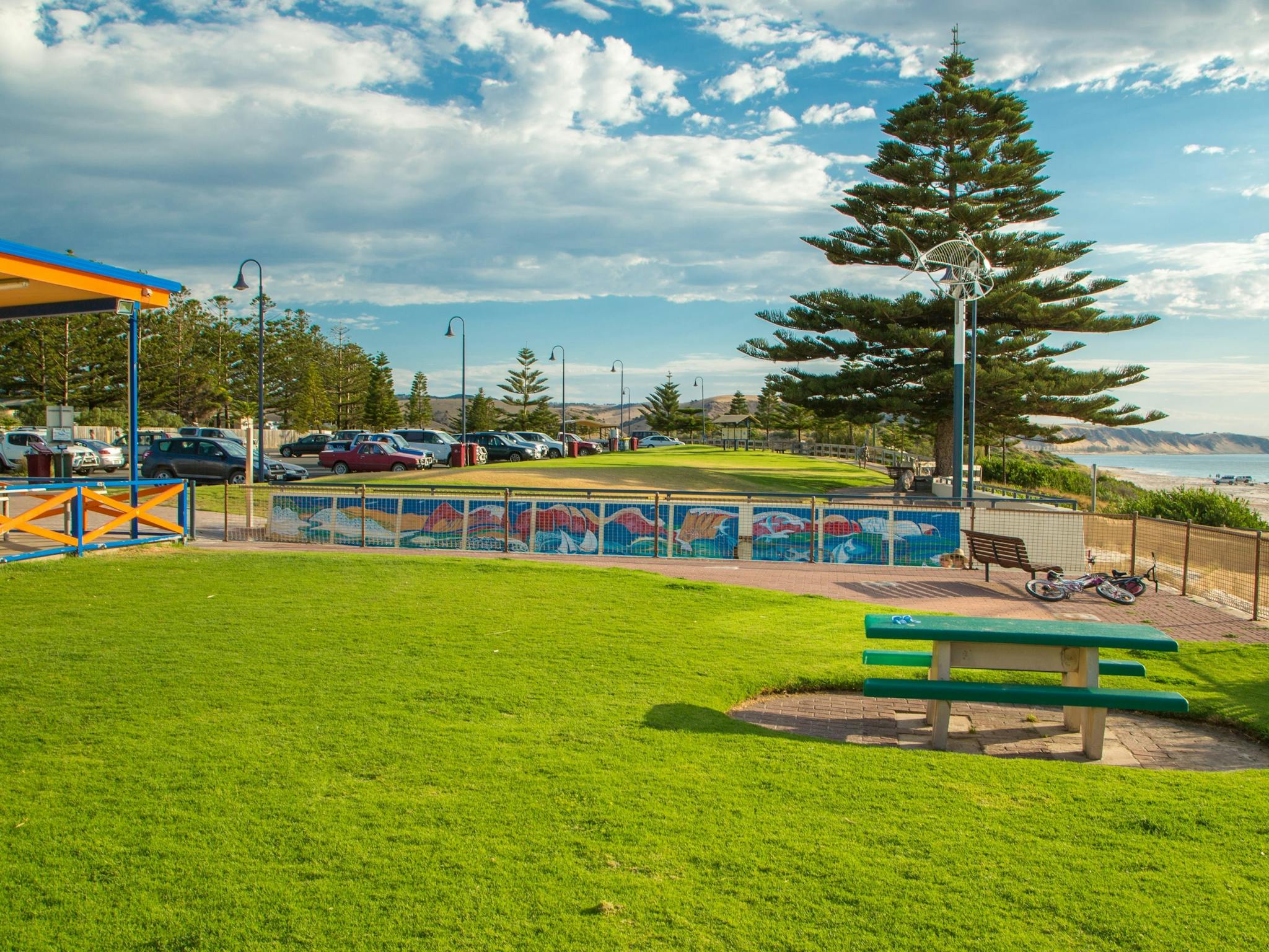 Normanville Forshore Normanville Beach Kiosk nad Cafe Normanville Jetty