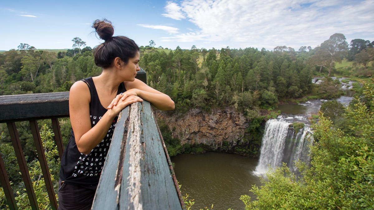 East Coast Australia Tour - Dorrigo National Park - Dangar Falls