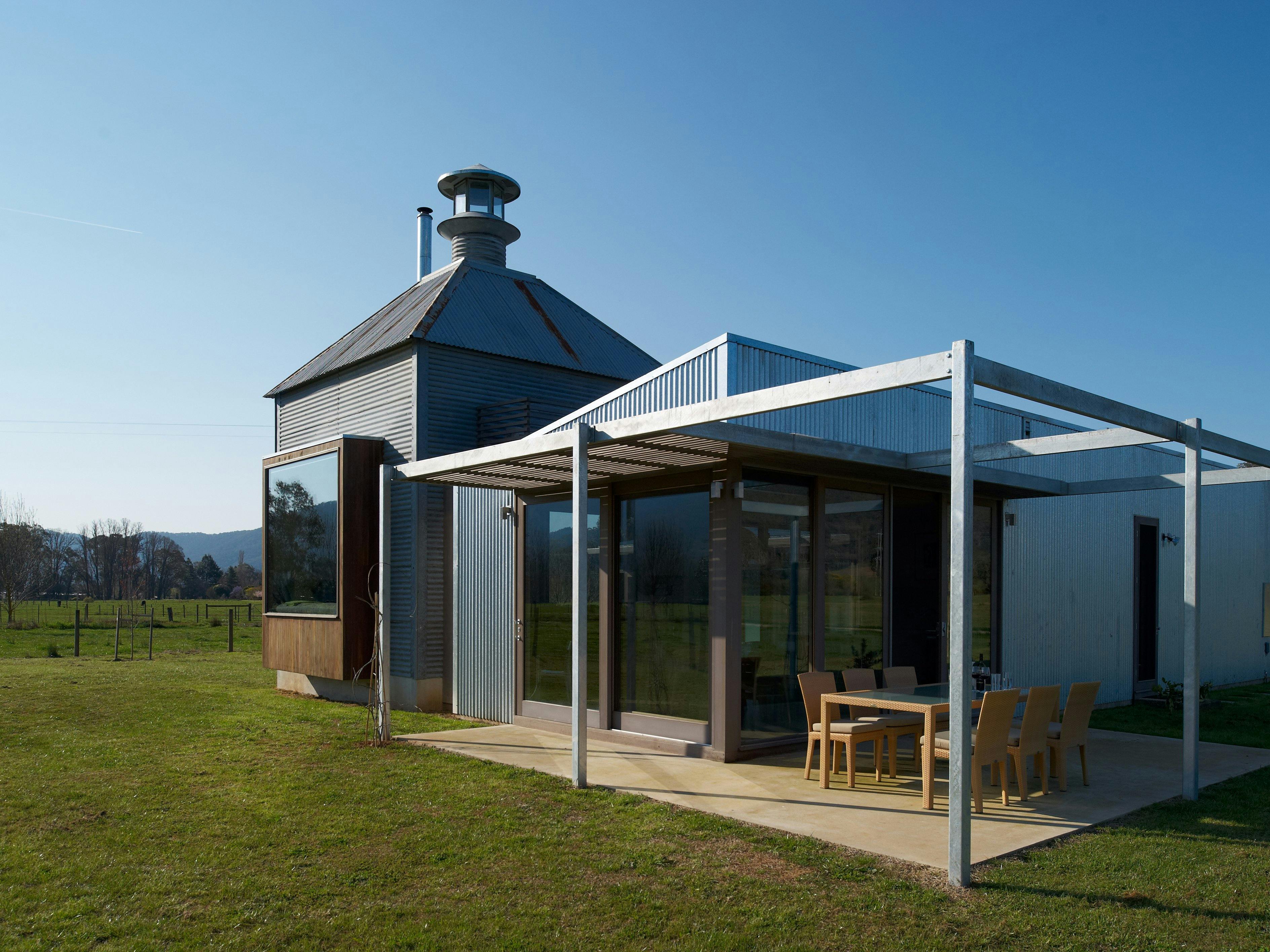 second outdoor living space