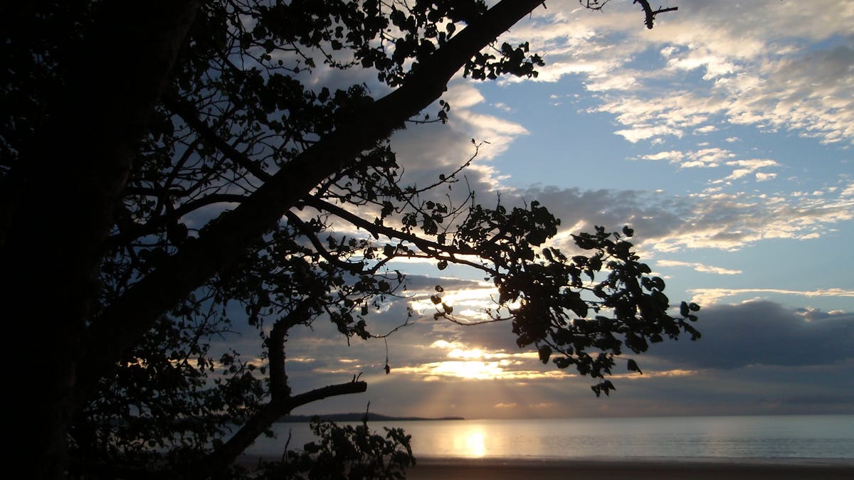 sunset at Armstrong Beach