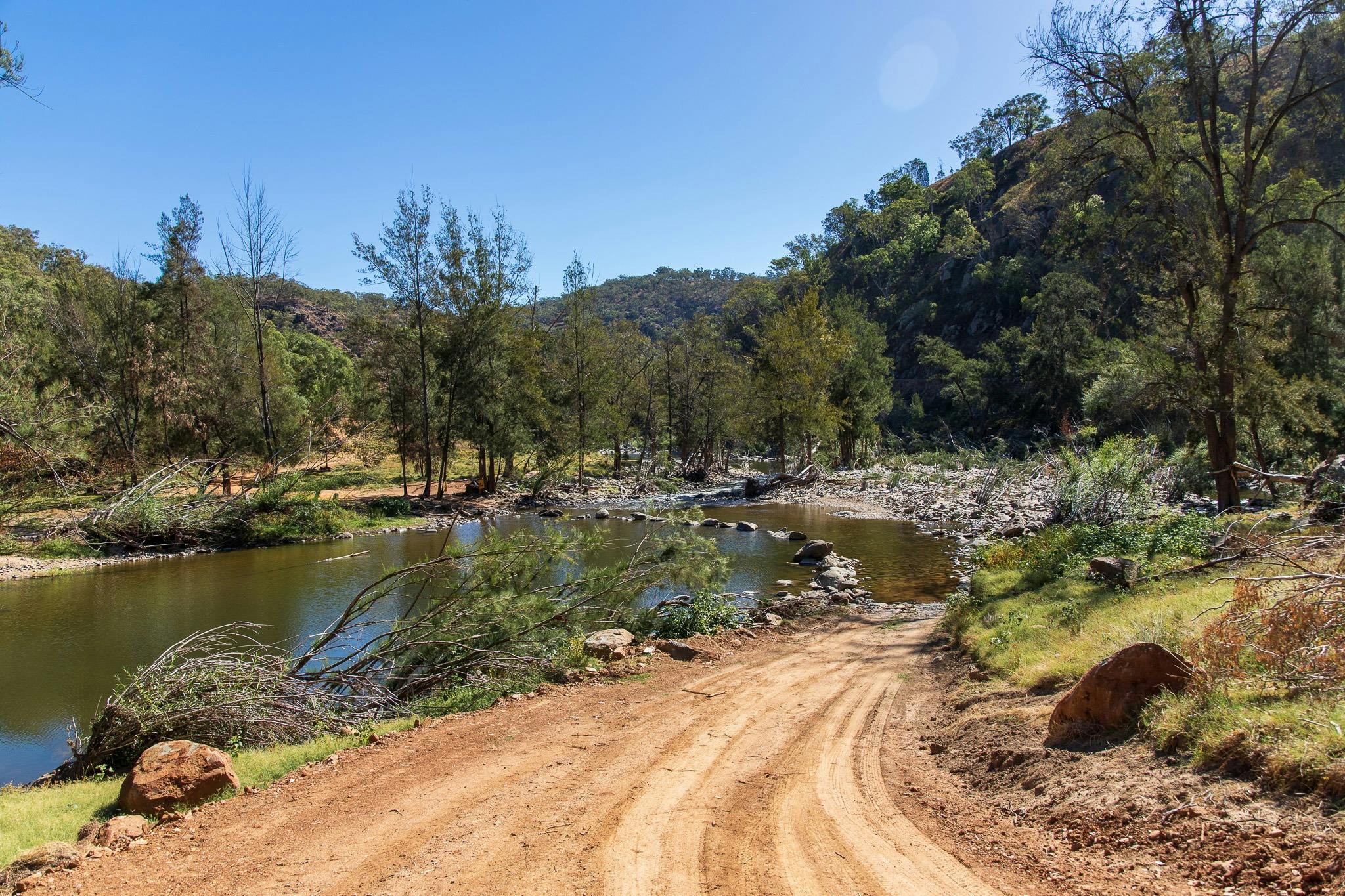 The Root Hog Crossing At the Bridle Track