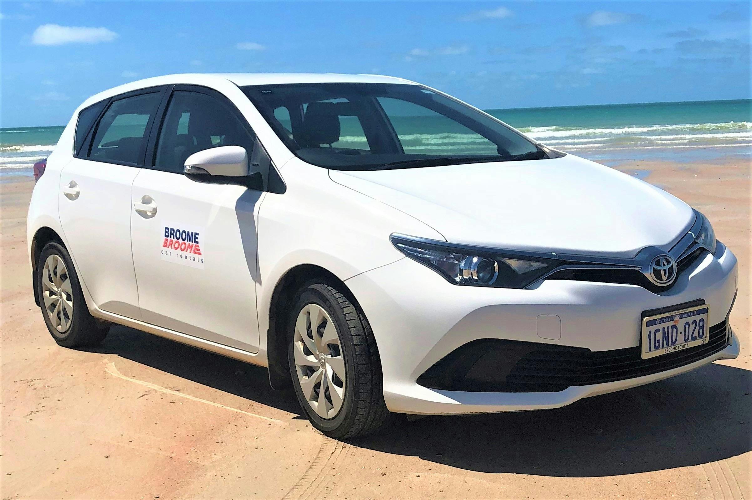 BroomeBroome Car Rentals have small town cars to zip around.