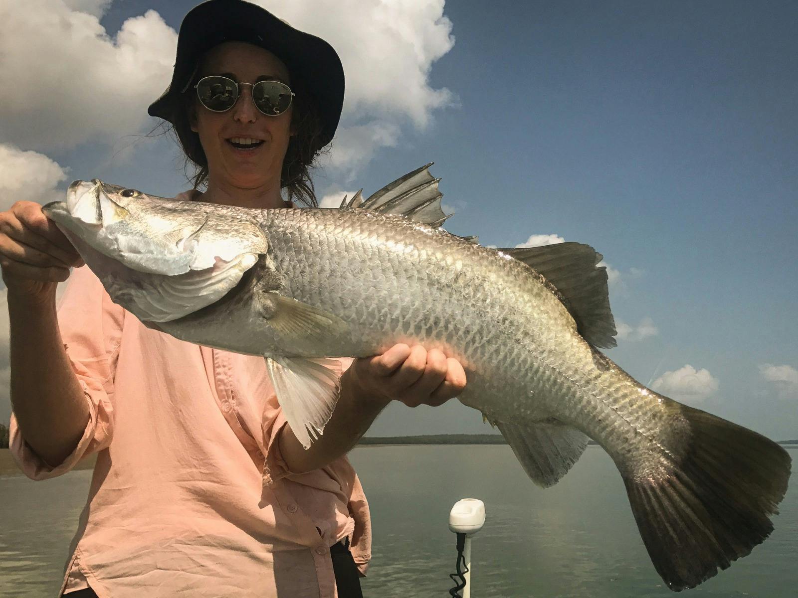 East Alligator barramundi fishing, Kakadu National Park, Cahills Crossing