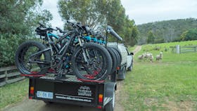 With plus size tires, suspension forks and a level of flexibility allowing riders to select the leve