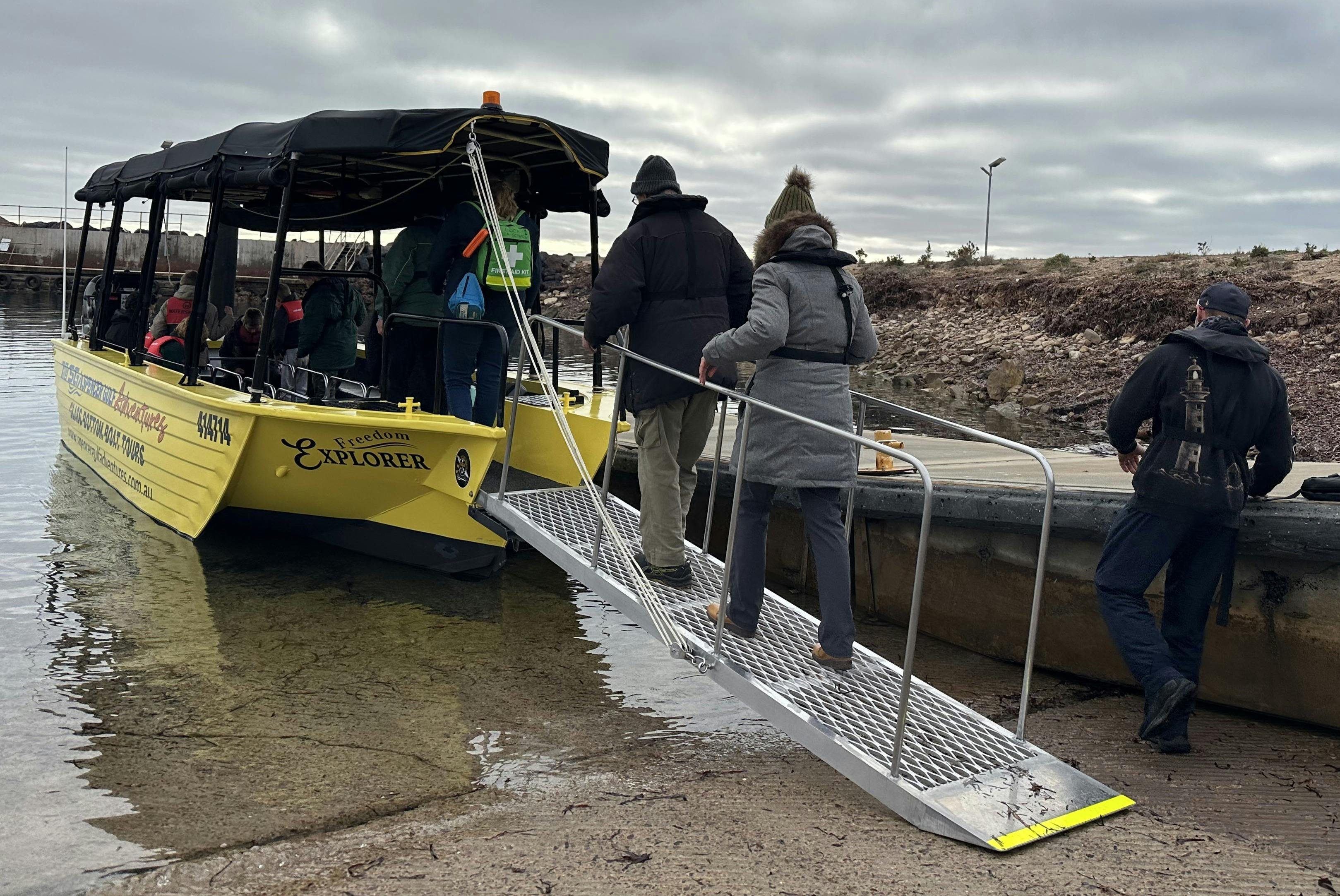 Spencer Gulf Adventures Easy Access Boarding