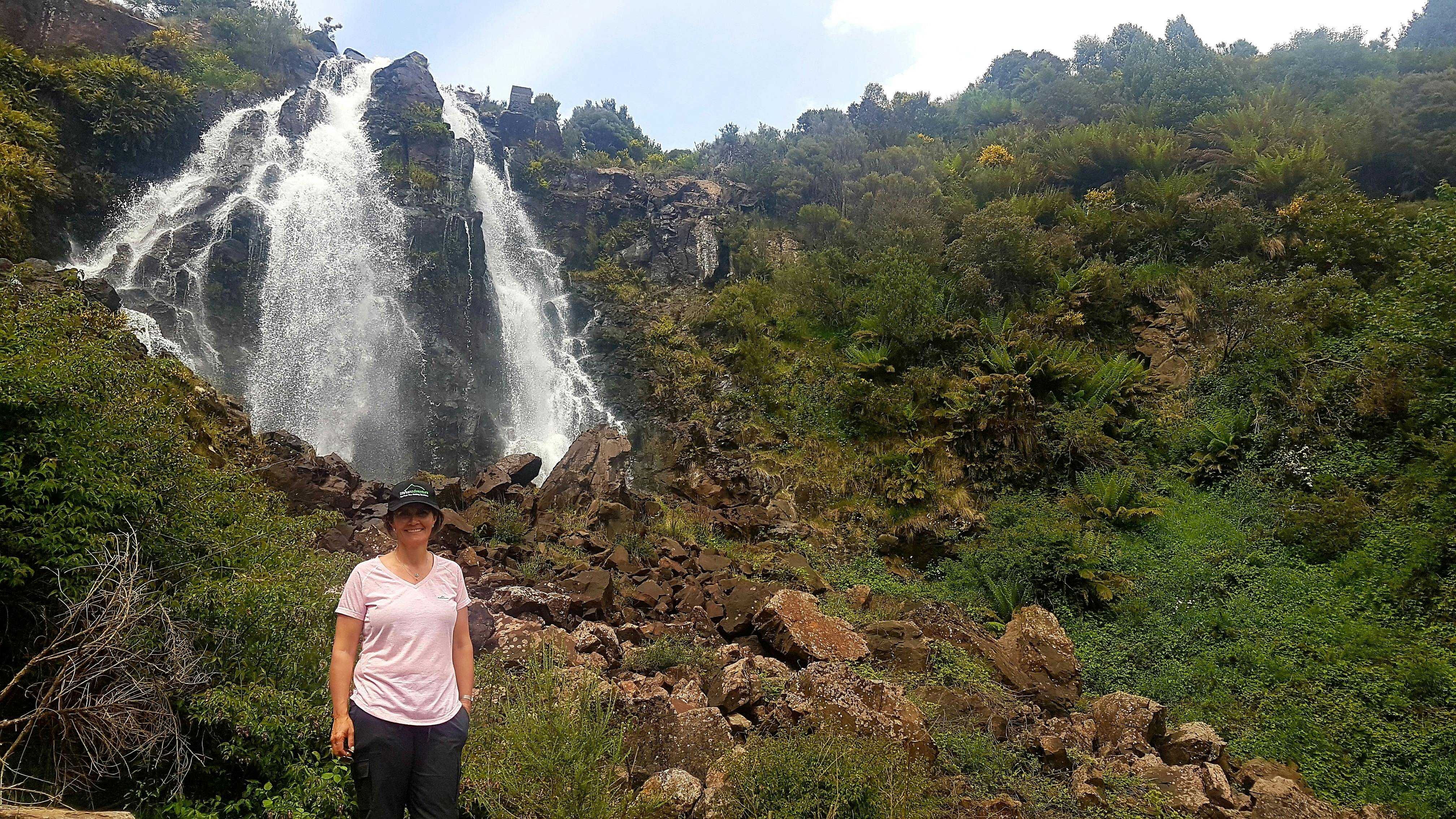 A happy pack-free walker on the Tarkine Wilderness Walk by Life's An Adventure