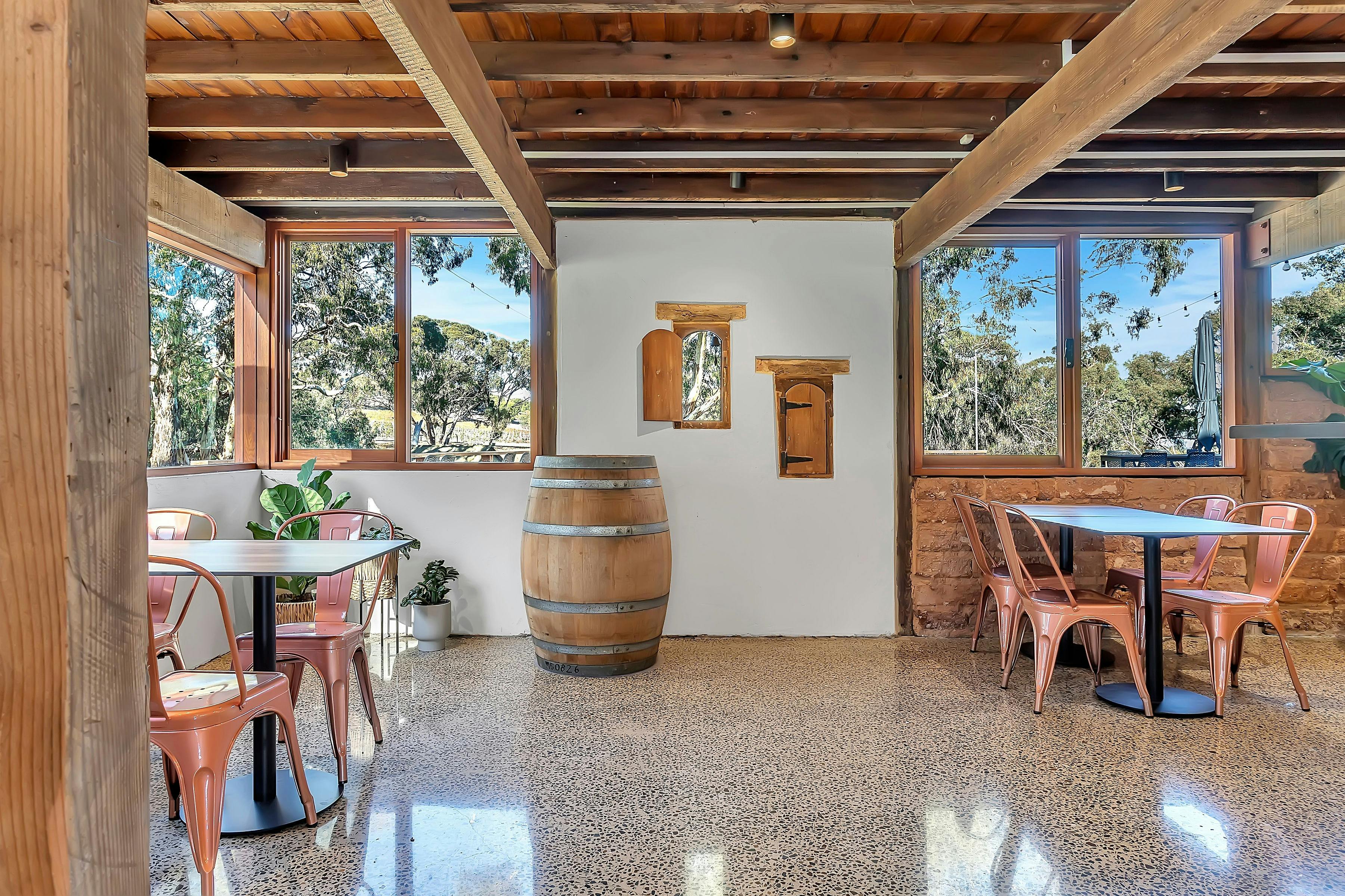 Shadow Creek Cellar Door Wine Window