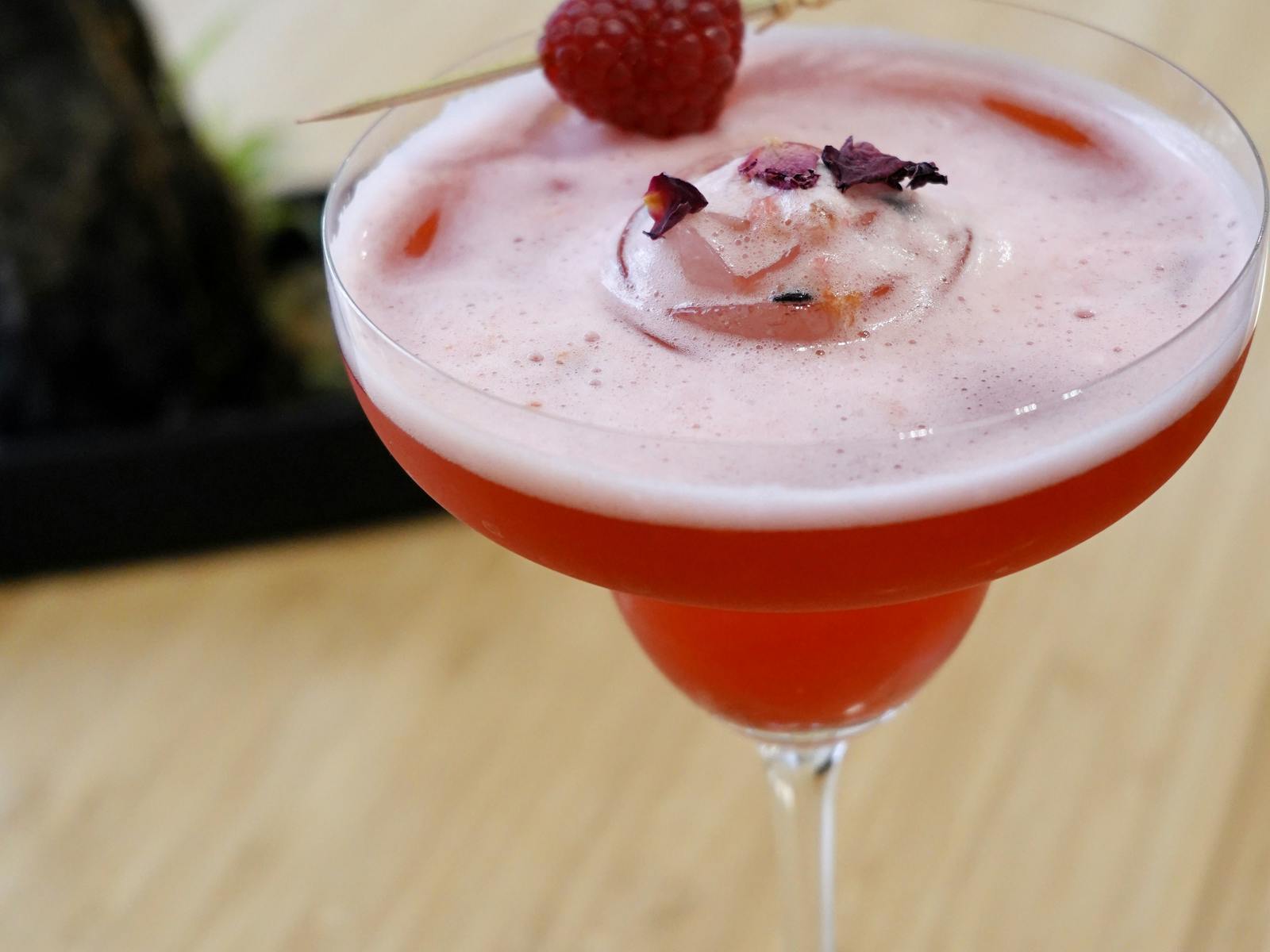 Rasberry passion Mocktails