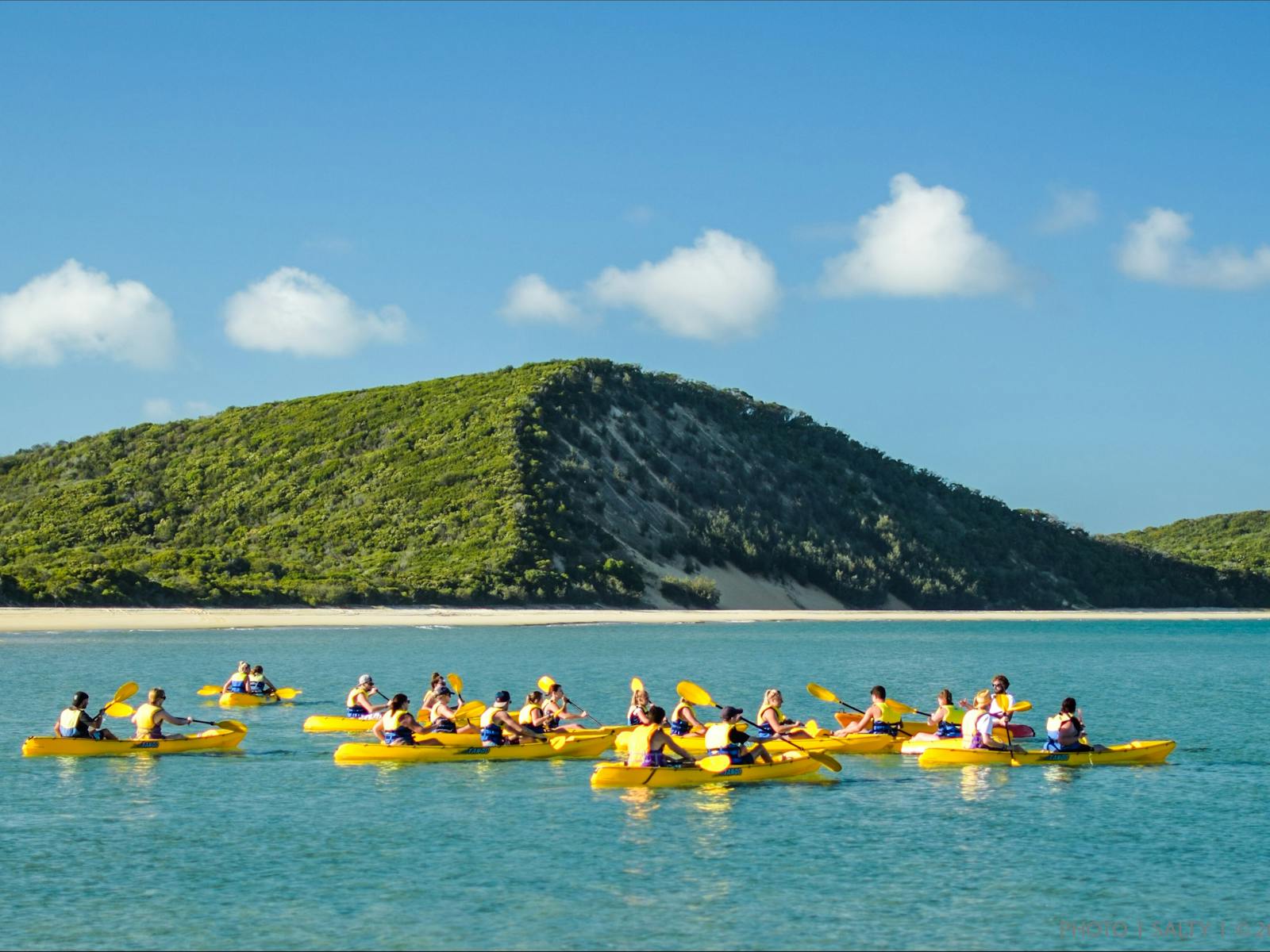 kayaking Double Island
