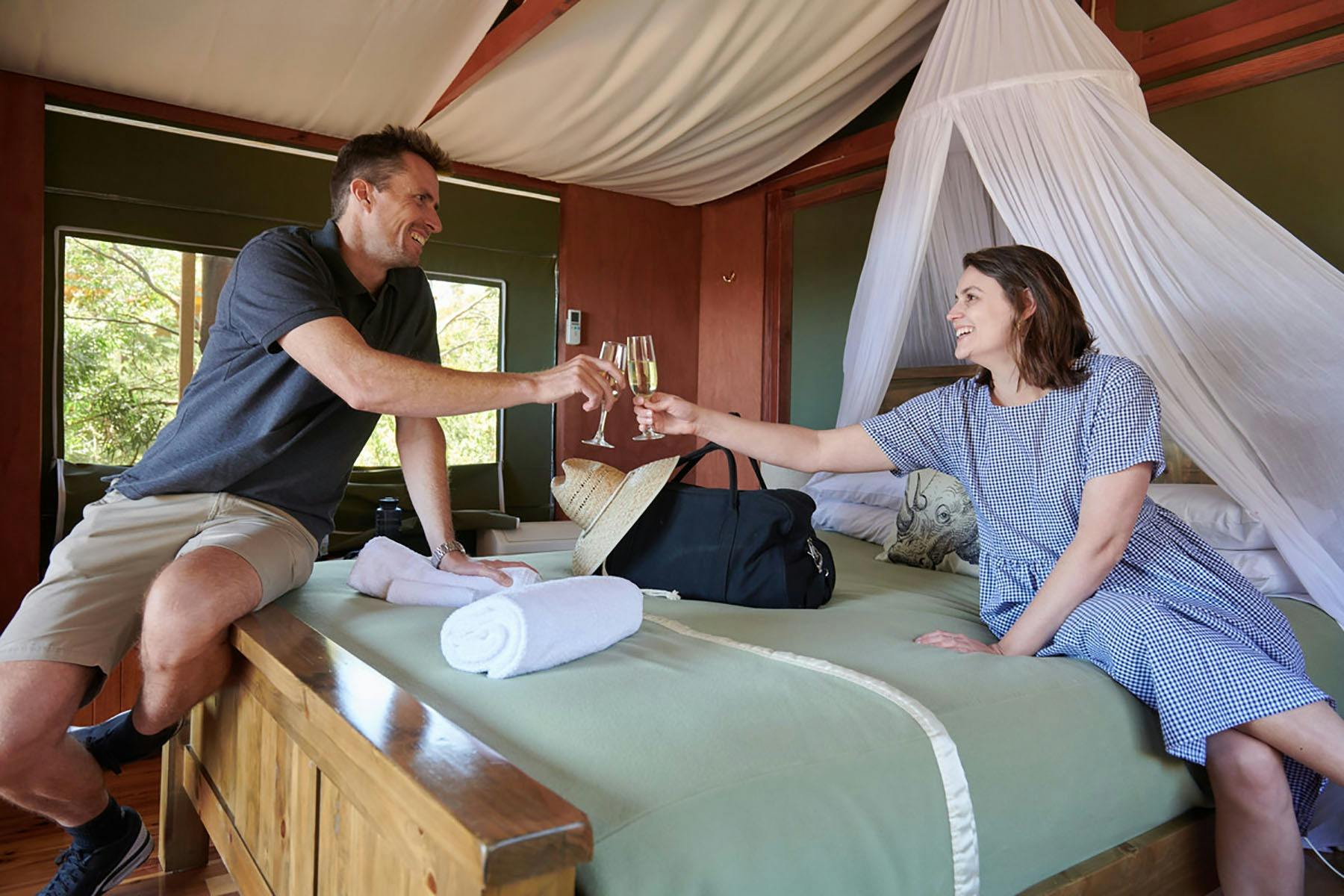 Slumber Safari at Werribee Open Range Zoo