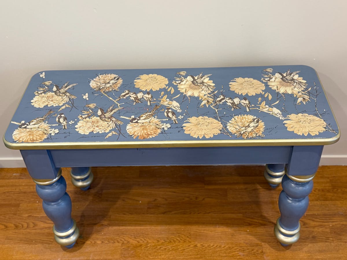 Unique Painted Hall/Statement Piece