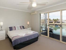 Master Bed with view