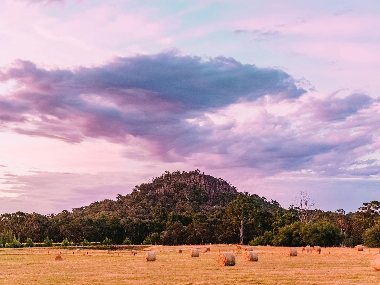 Iconic Hanging Rock in the Macedon Ranges