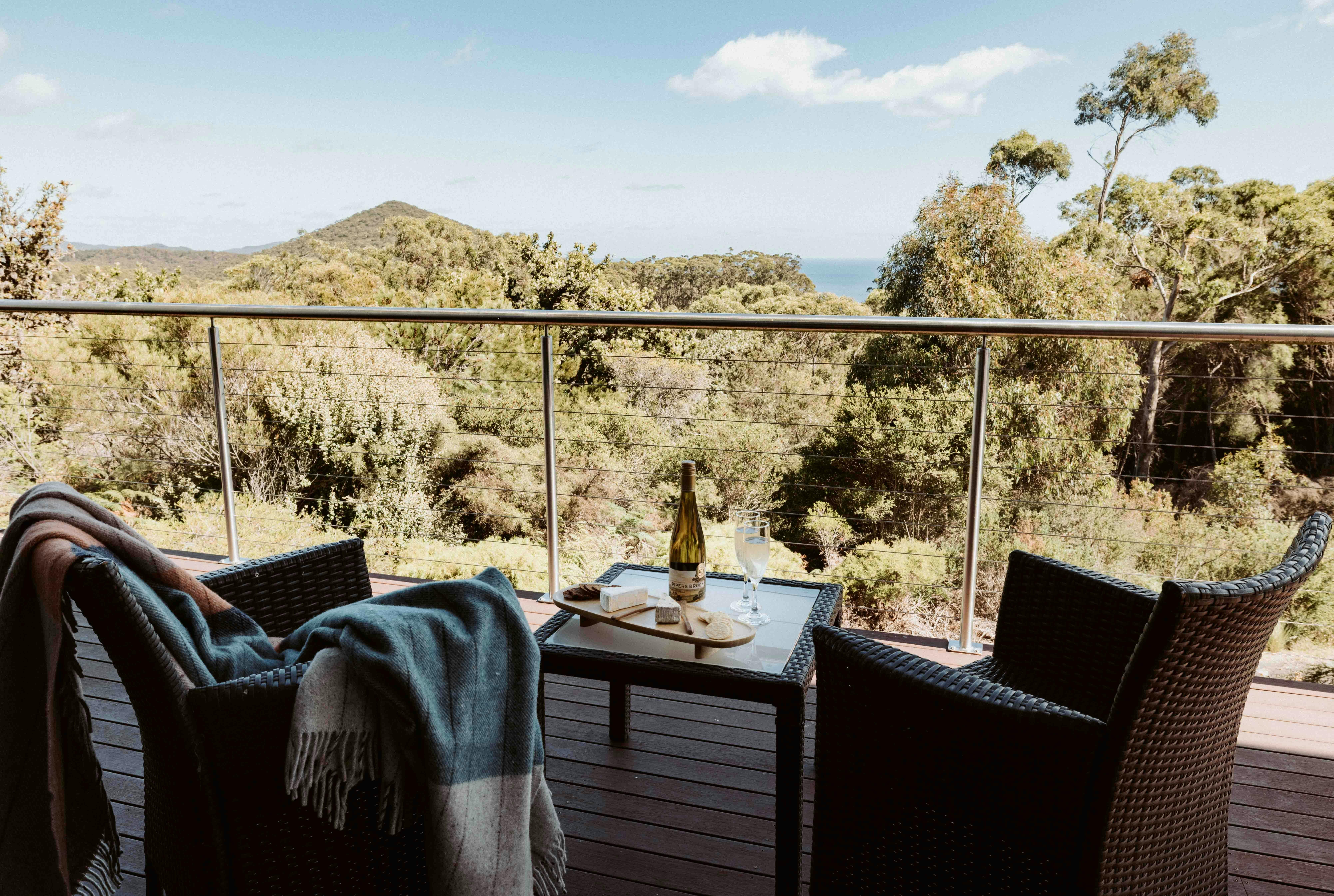 Enjoy the stunning views of Rock Cape National Park and the Boat harbour coastline from the balcony.