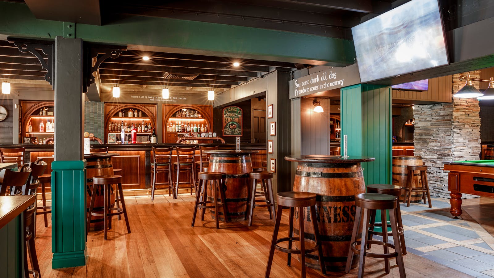 Irish Bar Gold Coast Wooden Rustic Floors Irish Pub