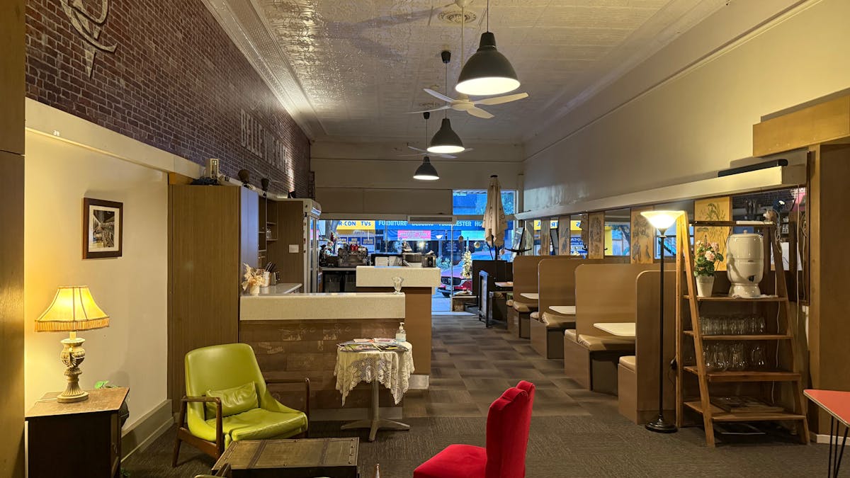 Inside - booths