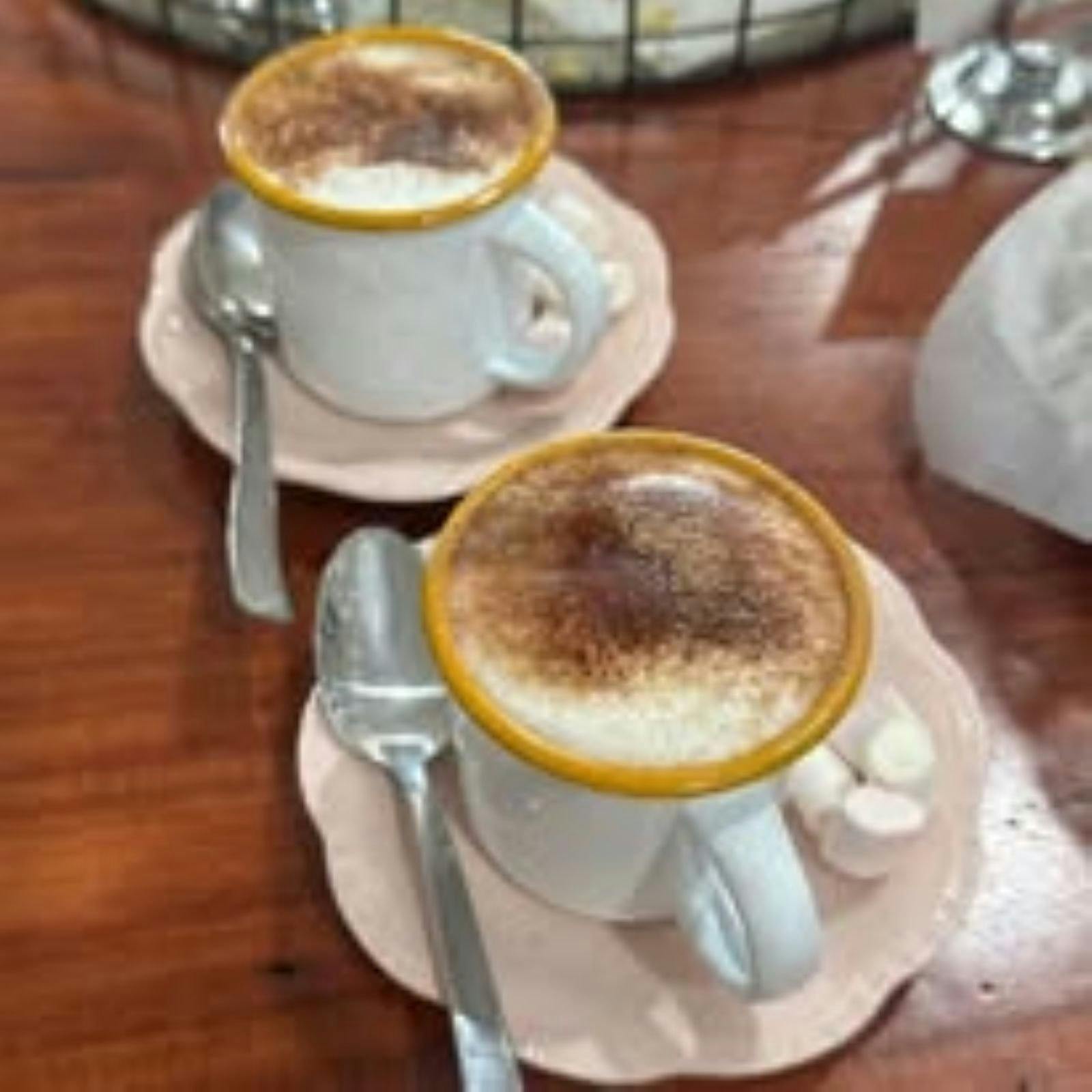 Delicious coffee from the Post and Rail