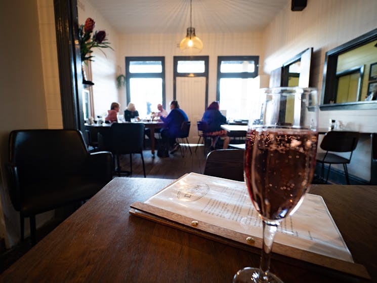 Dromedary hotel dining room