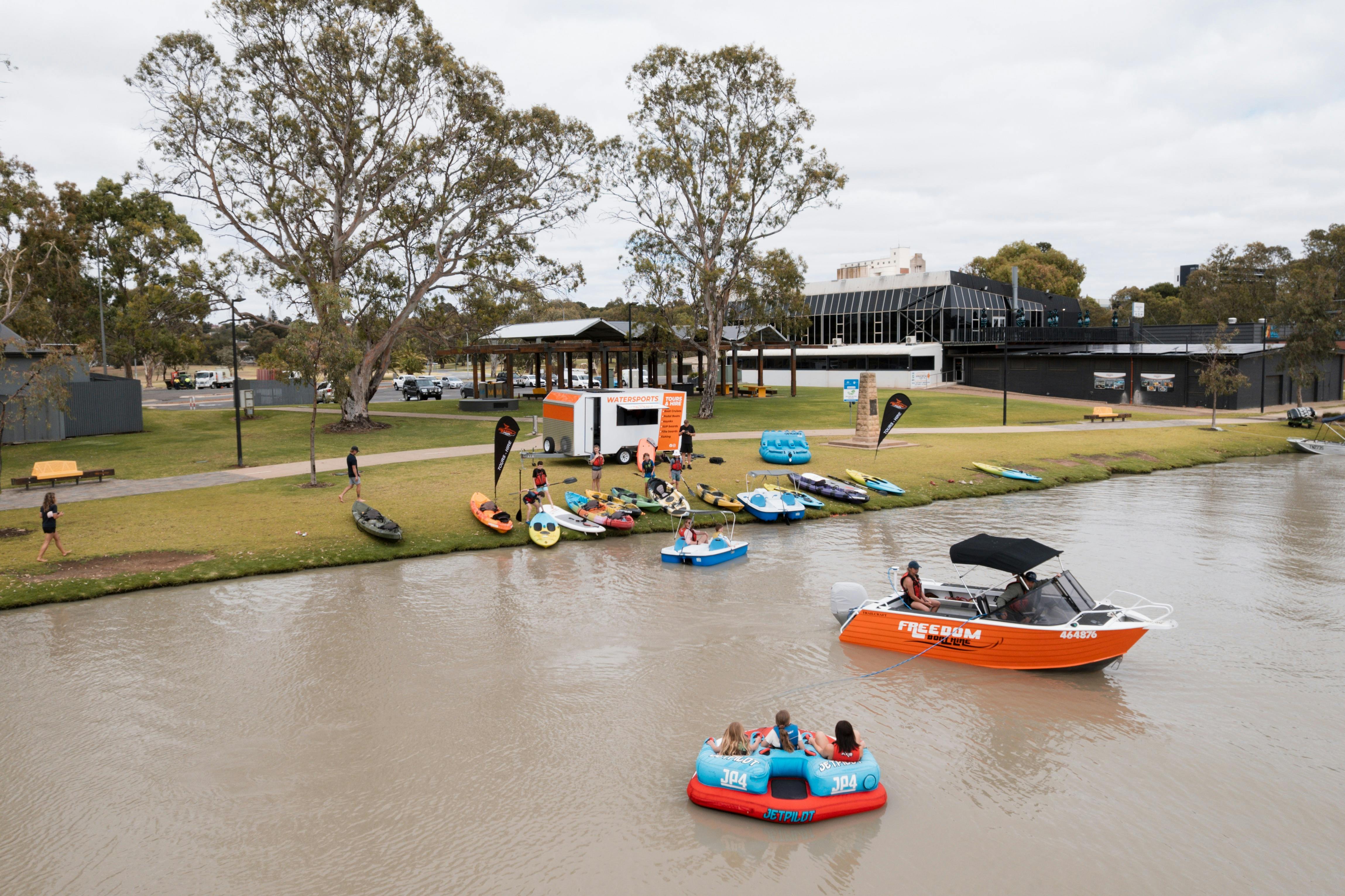 Boat Tube and Kayaks