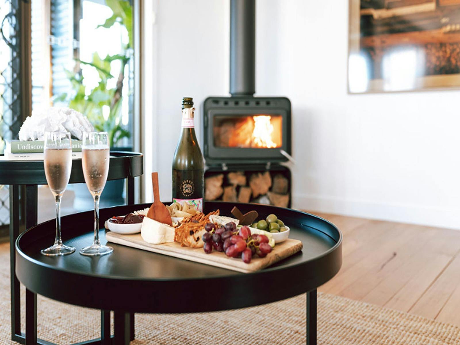 Lounge room with Samsung TV