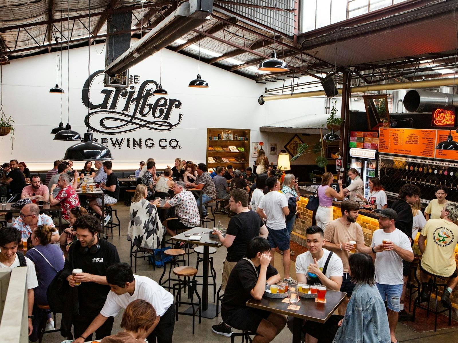 The Grifter taproom in Marrickville