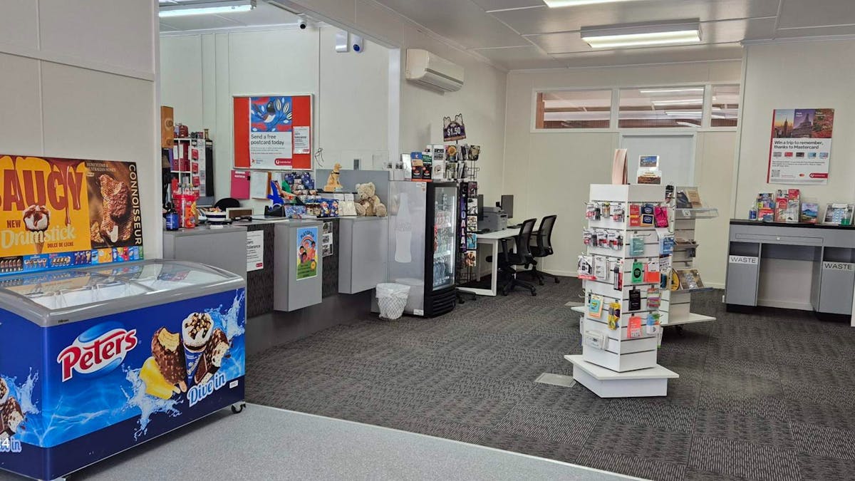 Ilfracombe Post Office entrance