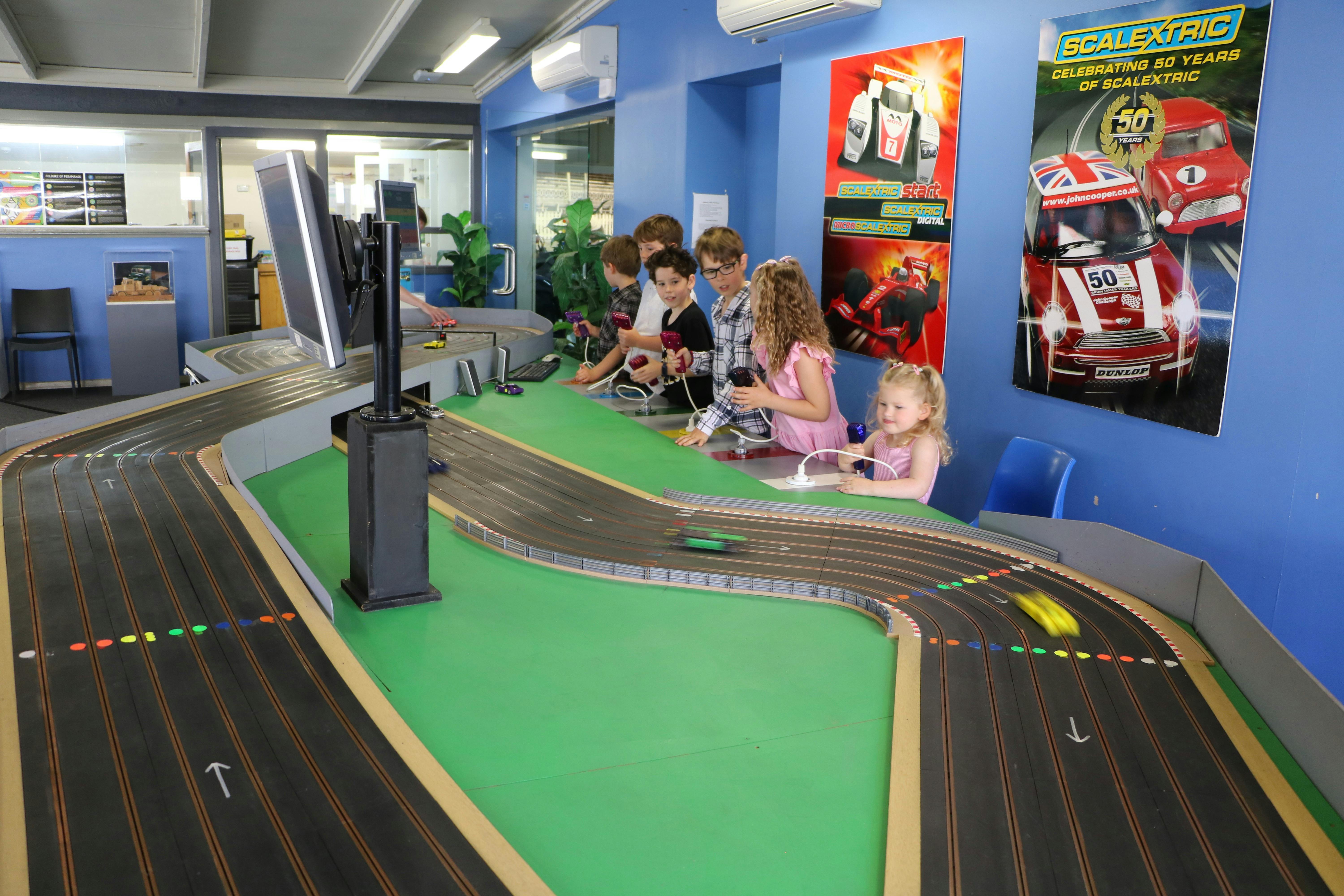 School Holiday Scalextrics Racing