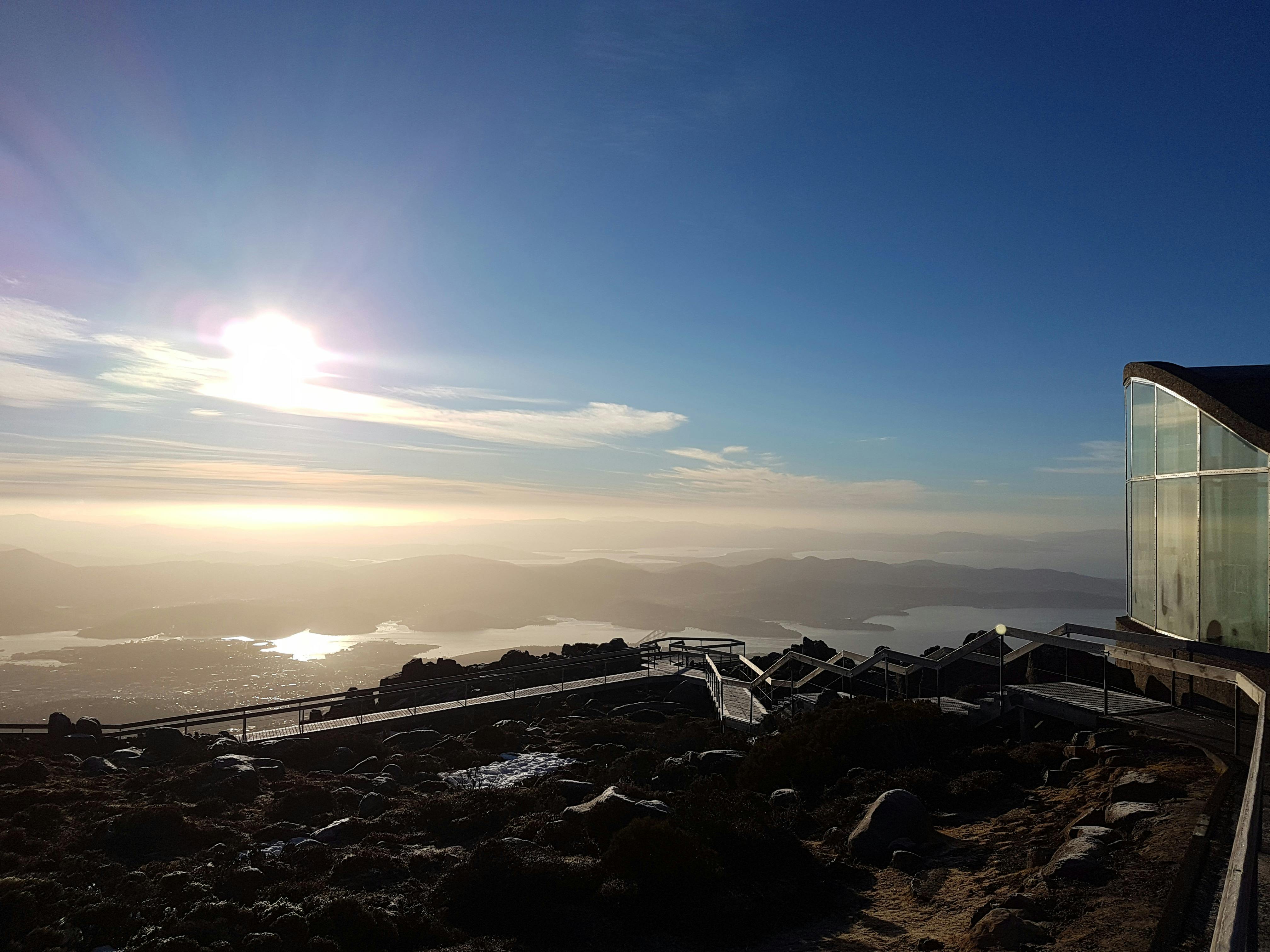 View from Mont Wellington
