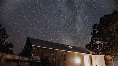 Stars over the woolshed learning area