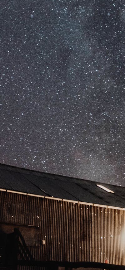 Stars over the woolshed learning area