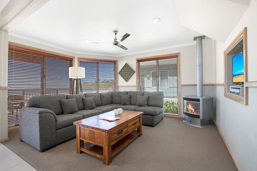 Lounge room in Cabin 12