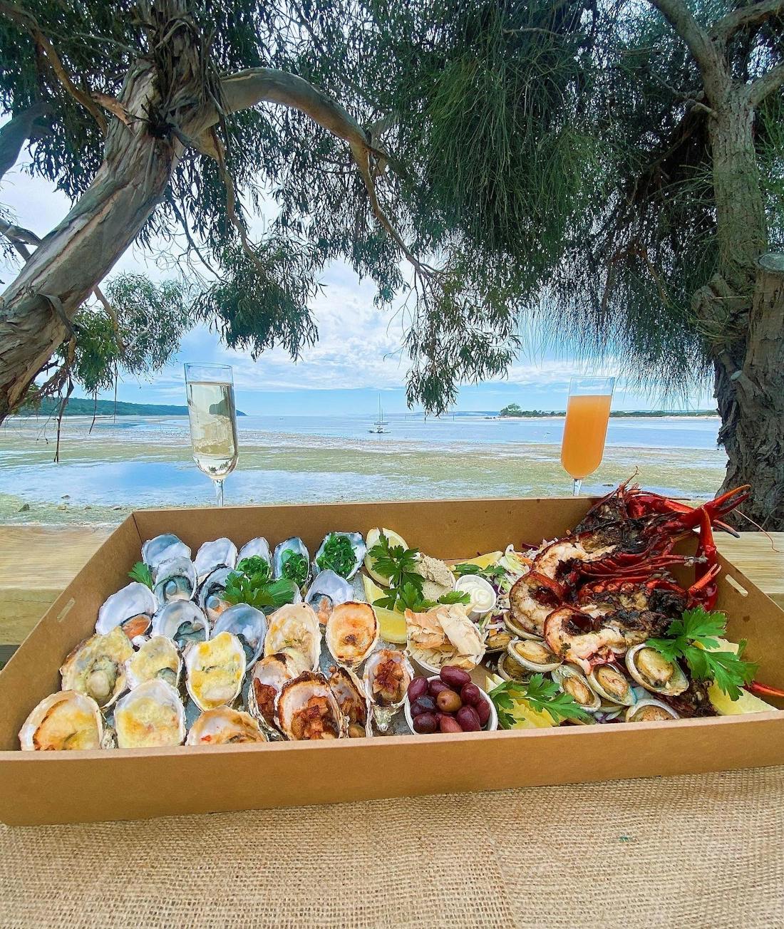 The Oyster Farm Shop Kangaroo Island Shellfish American River...