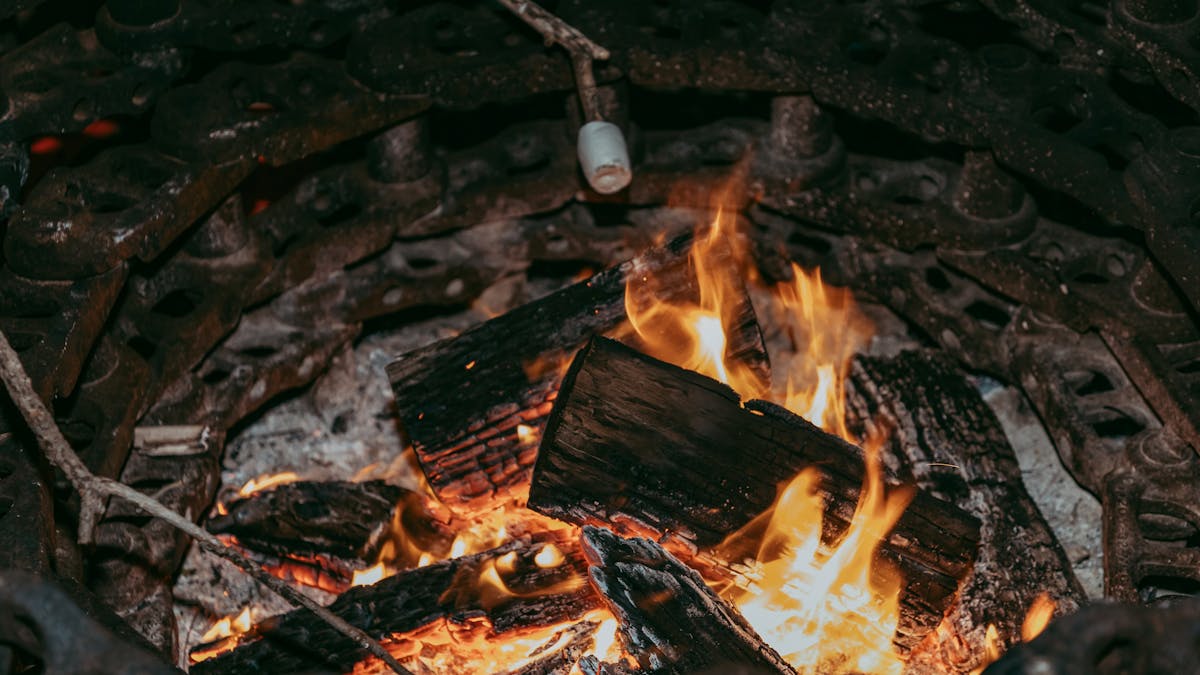 marshmellows, campfire