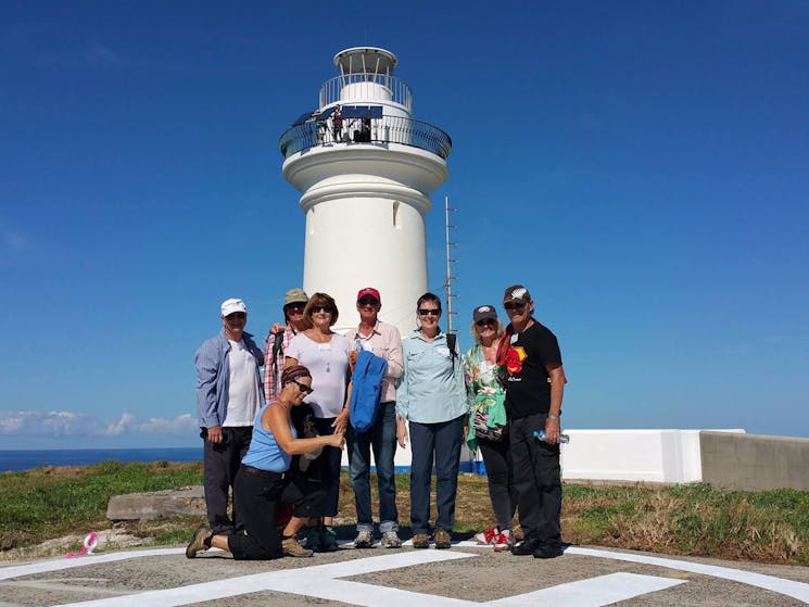 Visitors to South Solitary Island