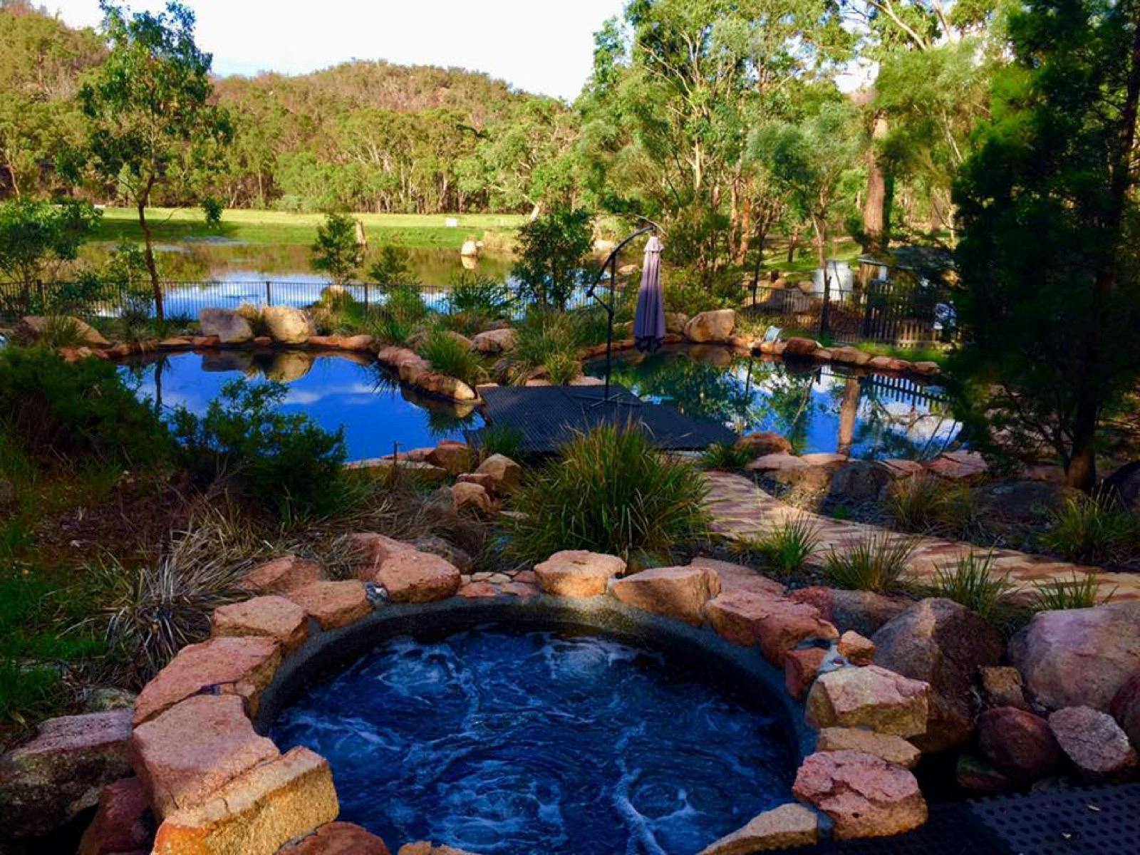 Outdoor plunge pools, Spa, walking trails