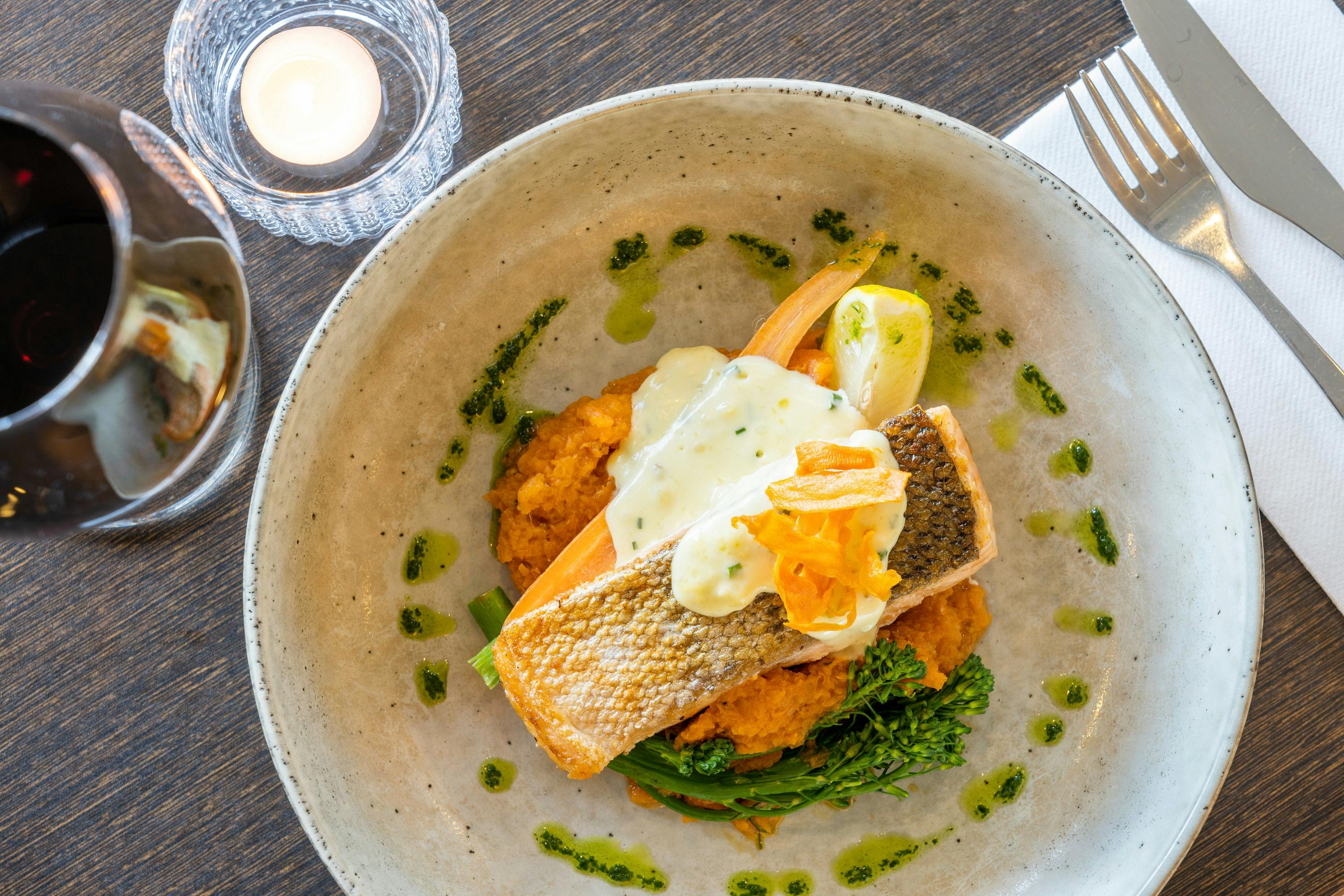 Crispy Skinned Salmon